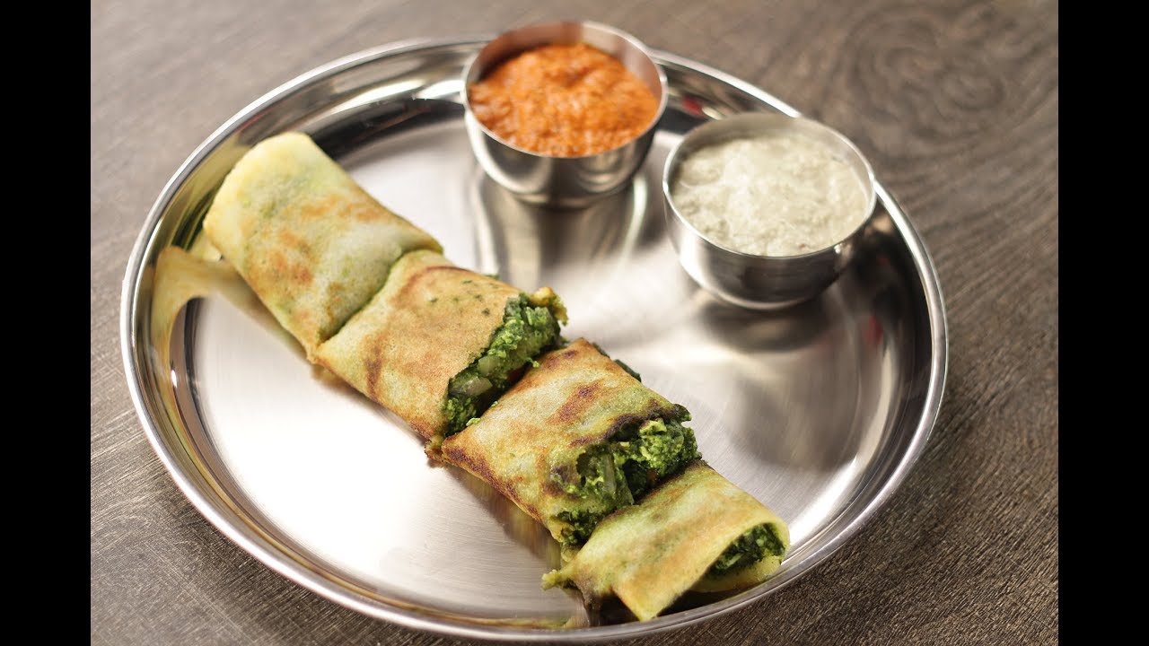 Palak Paneer Dosa Suvera South Indian